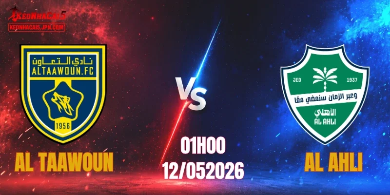 Al Taawoun vs Al Ahli