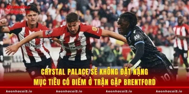 Crystal Palace sẽ không đặt nặng mục tiêu có điểm ở trận gặp Brentford
