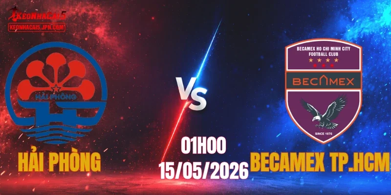Hải Phòng vs Becamex TP.HCM