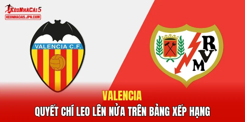 Valencia - Quyết chí leo lên nửa trên bảng xếp hạng