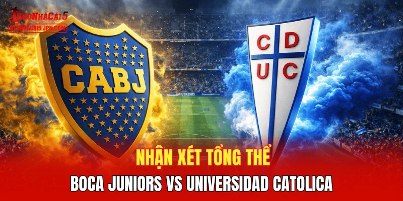 Nhận xét tổng thể Boca Juniors vs Universidad Catolica
