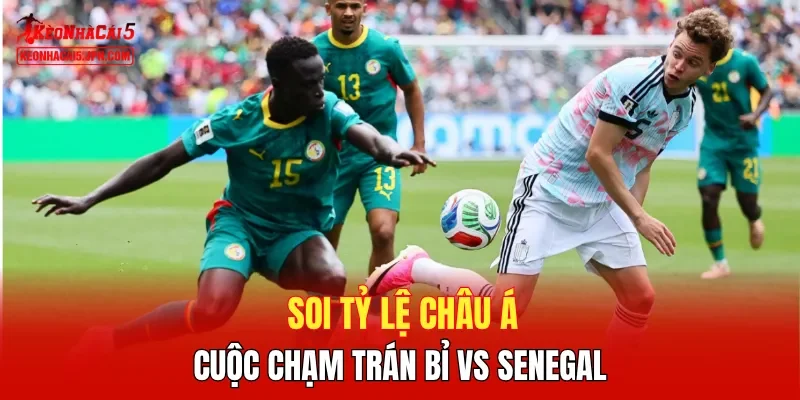 Soi tỷ lệ châu Á cuộc chạm trán Bỉ vs Senegal