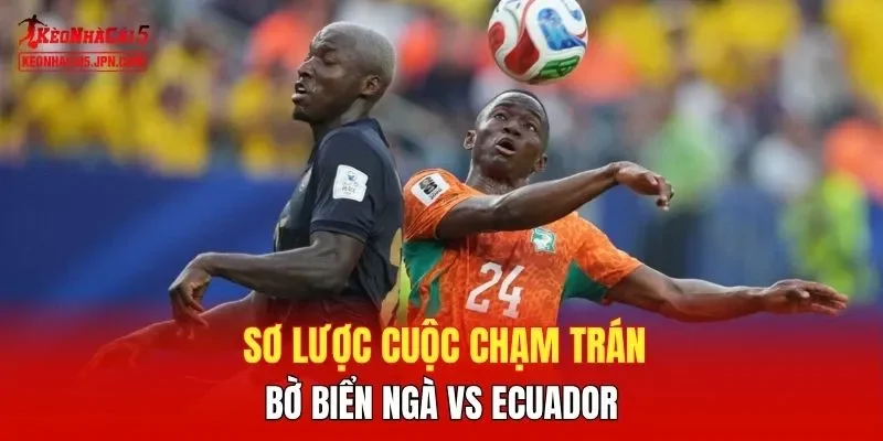 Sơ lược cuộc chạm trán Bờ Biển Ngà vs Ecuador 