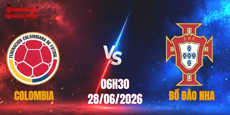 Colombia vs Bồ Đào Nha