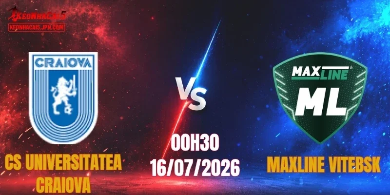 CS Universitatea Craiova vs Maxline Vitebsk