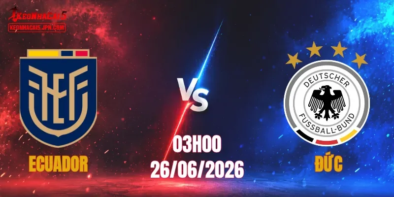Ecuador vs Đức