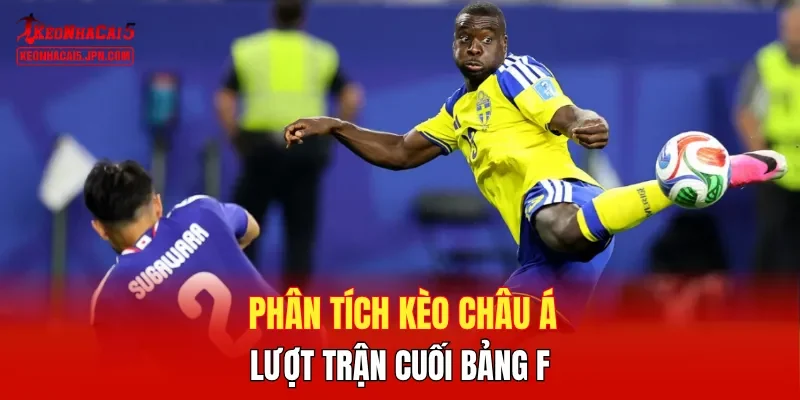 Phân tích kèo châu Á lượt trận cuối bảng F