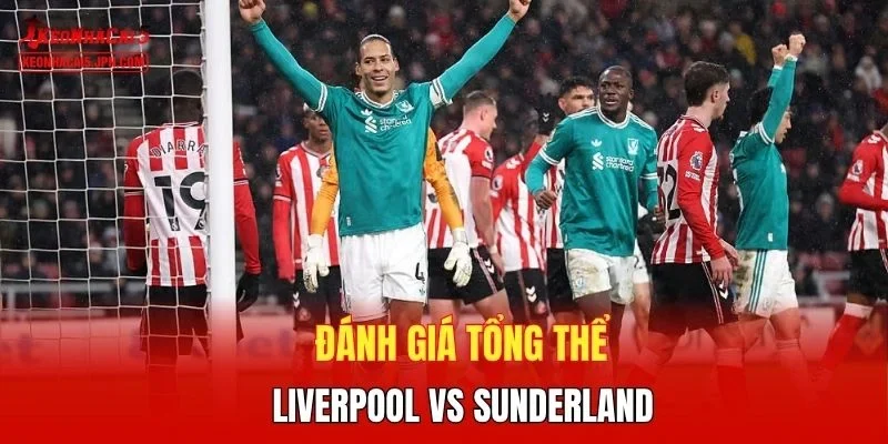 Đánh giá tổng thể Liverpool vs Sunderland