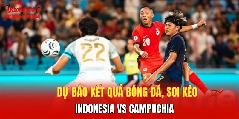 Dự báo kết quả bóng đá, soi kèo Indonesia vs Campuchia