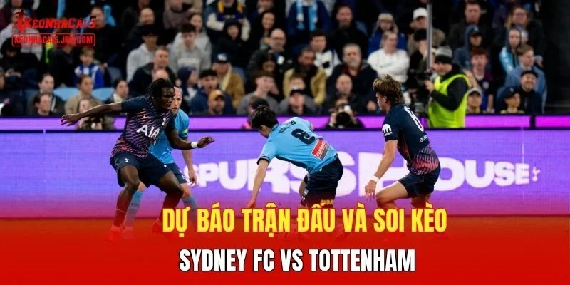 Dự báo trận đấu và soi kèo Sydney FC vs Tottenham