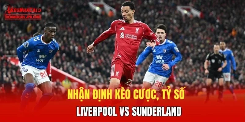 Nhận định kèo cược, tỷ số Liverpool vs Sunderland