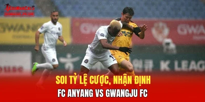 Soi tỷ lệ cược, nhận định FC Anyang vs Gwangju FC